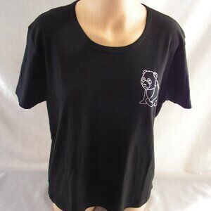 Swarovski Crystal SCS 2008 Panda T-Shirt Size Large